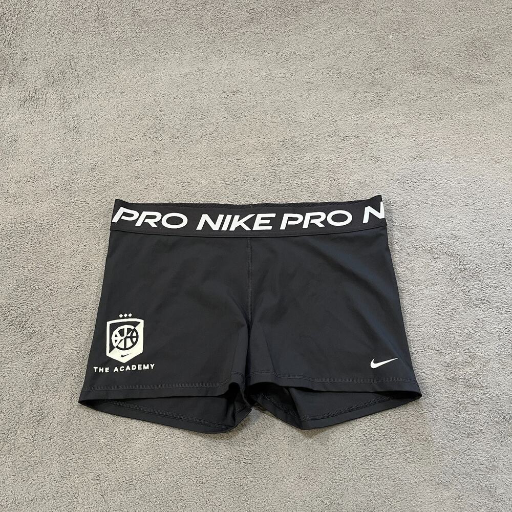 Nike Pro 365 3" Black Compression Workout Booty Shorts CZ9857-010 Womens Size XL